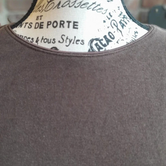 Merona Knit Tank Top Chocolate Brown - Picture 2 of 4